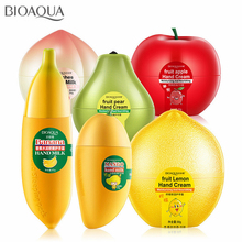 6PCS/lot Mini Cute Peach Banana Mango Apple Moisturizing Whitening Fruit Hand Cream for Winter Hand Care Lotion Nourishing Skin 2024 - buy cheap