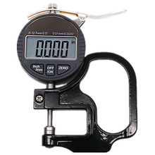 Micrómetro electrónico LCD portátil, medidor de Medidor De Espesor Digital, 0-12,7mm, 0,01mm, con instrumento de medición 2024 - compra barato