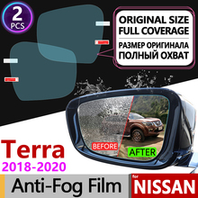 Para Nissan Terra 2018 2019 2020 cubierta completa Anti niebla película espejo retrovisor Anti-niebla lluvia películas transparentes accesorios de coche pegatinas 2024 - compra barato