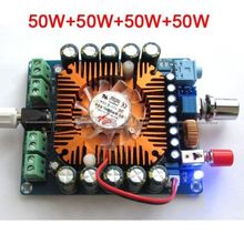 TDA7850 4 Channel 50w+50w+50w+50w HIFI stereo Audio POWER Amplifier Board + Cooling fan for 12v car 2024 - buy cheap