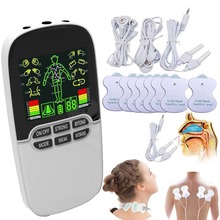 Chargeable Neck Massager Back Massage Muscle Stimulator Nose Rhinitis Sinusitis Cure Therapy Laser Instrument Massager 3-Output 2024 - buy cheap