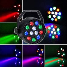 Par Light 12 LED RGBW 36W Stage Lighting effect DMX 512 Club Disco Party Ballroom KTV Bar Wedding DJ Projector Spotlight 2024 - buy cheap