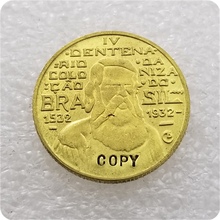 1932 Brazil 500 Reis Brass  COPY COIN 2024 - buy cheap