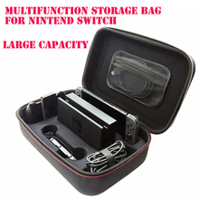 Multifunction Large Capacity Carrying Case Storage Bag For Nintend Switch Console Bag Protective Hard Packag Travel Box For NS 2024 - buy cheap