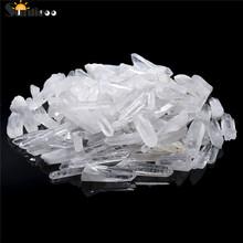 Sunligoo Indefinite Irregular Natural Quartz Rock Crystal Quartz Stones Decoration Quartz Crystal Points Shards 10-30mm/20-40mm 2024 - buy cheap