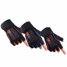 Men Women Weight Lifting Gym Gloves Body Building Fitness Training Sports Exercise Workout Wrist Wrap Dumbbell Dropshipping 2024 - buy cheap