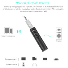 Universal 3.5mm jack Bluetooth Car Kit Hands free Music Audio Receiver Adapter Auto AUX Kit for Speaker Headphone Car Stereo 2024 - buy cheap