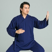 Uniforme de Ropa de Tai chi para hombre, ropa de artes marciales, kung-fu, wing chun, wushu, TA564 2024 - compra barato