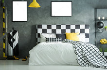 Colgador de vestido blanco y negro, cabecera de cama de foto de telón de fondo, tela de vinilo de alta calidad, Impresión de ordenador, Fondo de pared 2024 - compra barato