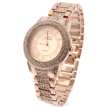 G&D Women Watches Rose Gold Stainless Steel Band Ladies Dress Watch Fashion Casual Quartz Wristwatches relogio feminino Clock 2024 - buy cheap