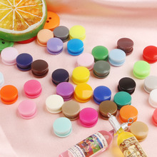Conjunto com 50/100 botões de resina para bebê, atacado, 15 cores, varejo, conjuntos, acessórios de roupa, botões de pressão de plástico, botões de pressão 2024 - compre barato