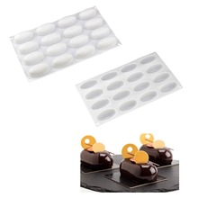 16 holes Sushi Shape silicone mould  bread dessert beaking tool  3D  chocolate cake pastry decoration mold 2024 - buy cheap