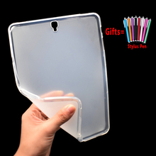 Environmentally Friendly Tablet Silicon Soft Case For Samsung Galaxy Tab S3 9.7 T820 T825 SM-T820 SM-T825 Cover Coque Funda 2024 - buy cheap