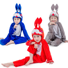 New Cartoon Children Kids For Boy Girl Animal Costume Cosplay Clothing Turtle Rabbit Running Halloween Animal Costume Jumpsuit 2024 - buy cheap