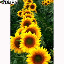 DIAPAI Diamond Painting 5D DIY 100% Full Square/Round Drill "Sunflower landscape"Diamond Embroidery Cross Stitch 3D Decor A23689 2024 - buy cheap