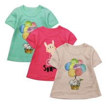 Летняя футболка для маленьких мальчиков и девочек, футболка с рисунком динозавра и Льва, хлопковая футболка с надписью для детей ясельного возраста 2024 - купить недорого