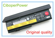 Bateria de laptop original, nova, para x200, x200s, x201, x201s, x201i, 45n1170, 42t4695, 42t4696, 42t4697, 85wh 2024 - compre barato