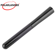 Antena de radio de coche Universal de alta calidad, accesorio Polarlander corto de fibra de carbono, tornillo de 12CM, de aluminio 2024 - compra barato