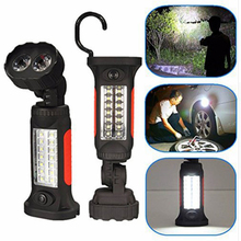 Lanterna led com gancho magnético, luminária led portátil para caminhadas ao ar livre viagem e acampamento, alimentado por bateria
