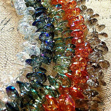 198Pcs/Pack 8MM New Two-tone Color Crystal Glass Loose Bead Strand Fashion Jewelry Beads Accessories 2024 - buy cheap