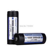6 unids/lote original Keeppower 18500 2000 mAh protegida de alta Lumen linterna batería 2024 - compra barato