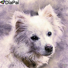 DiaPai Diamond Painting 5D DIY 100% Full Square/Round Drill "Animal dog" Diamond Embroidery Cross Stitch 3D Decor A24385 2024 - buy cheap