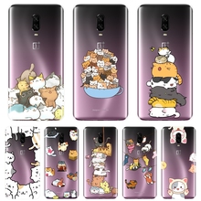 Funda de teléfono de silicona para OnePlus 6, 6T, 5, 5T, 3T, Gato Kawaii, dibujos animados de Japón, funda trasera suave para One Plus 3, 3T, 5, 5T, 6, 6T 2024 - compra barato