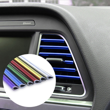 KEIN 10PCS U Shape Air outlet trim strip Interior Air Vent Grille Switch Rim Trim Outlet Decoration Strip DIY Car-styling AUTO 2024 - buy cheap