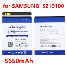 NEW chensuper 100% New 5650mAh Battery for SAMSUNG Galaxy S2 I9100 Battery 9100 i9100g i9103 i9105 I9108 i9050 i9188 EB-F1A2GBU 2024 - buy cheap