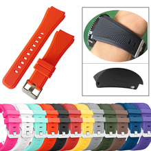 Silicone Watch Band Strap For Samsung galaxy watch 46mm r800 Sport Replacement Bracelet Belt Band 22mm For Gear S3/Huami Amazfit 2024 - buy cheap