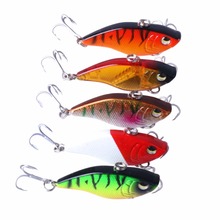 High Quality Crank Metal Vibration Lures All Depth VIB Fishing Lure 50mm 15g Sinking Artificial Vibrator Bass Bait 2024 - buy cheap