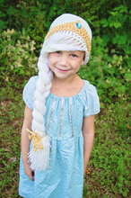 free shipping, Handmade crochet hat , girls crochet hat , Children 's hat photo props xmas birthday gift 100% cotton 2024 - buy cheap