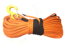 1/2' x 100" synthetic winch rope with hook orange color for offroad 2024 - buy cheap
