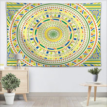 Wall Tapestry Mandala Tapestries Wall Hanging Show Piece For Home Decor Wall Carpet Beach Throw Rug Blanket Yoga Mat 2024 - buy cheap