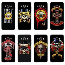 Модный чехол Guns n roses, мягкий силиконовый чехол из ТПУ для телефона Samsung Galaxy S6 S6edge A7 S7edge S8 S9 plus A5 J5 2016 A3 2017 2024 - купить недорого