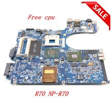 NOKOTION laptop Motherboard For samsung R70 NP-R70 BA92-04804A Main board DDR2 free cpu full tested 2024 - buy cheap