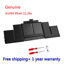 7XINbox 95Wh 11.26V A1494 Battery For Apple Macbook Pro 15" Inch Retina A1398 Late 2013 Mid 2014 MGXC2 MGXA2 ME293 ME294 2024 - buy cheap