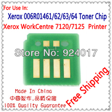 Чип для тонера Xerox 006R01461 006R01462 006R01463 006R01464, чип для тонер-картриджа принтера Xerox WC 7120 7125 7220 7225 2024 - купить недорого