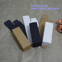 100pcs 30ml 3x3x12cm (10 8 6 5cm)  Black Paper Box Diy Lipstick Perfume Essential Oil Bottle Packaging Box Valve Tube  2024 - buy cheap