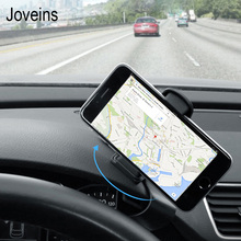 Jovein вращающийся на 360 градусов Автомобильный держатель для телефона на приборную панель для iPhone X 8 регулируемый держатель с зажимом держатель для планшетов подставка дизайн Hud 2024 - купить недорого