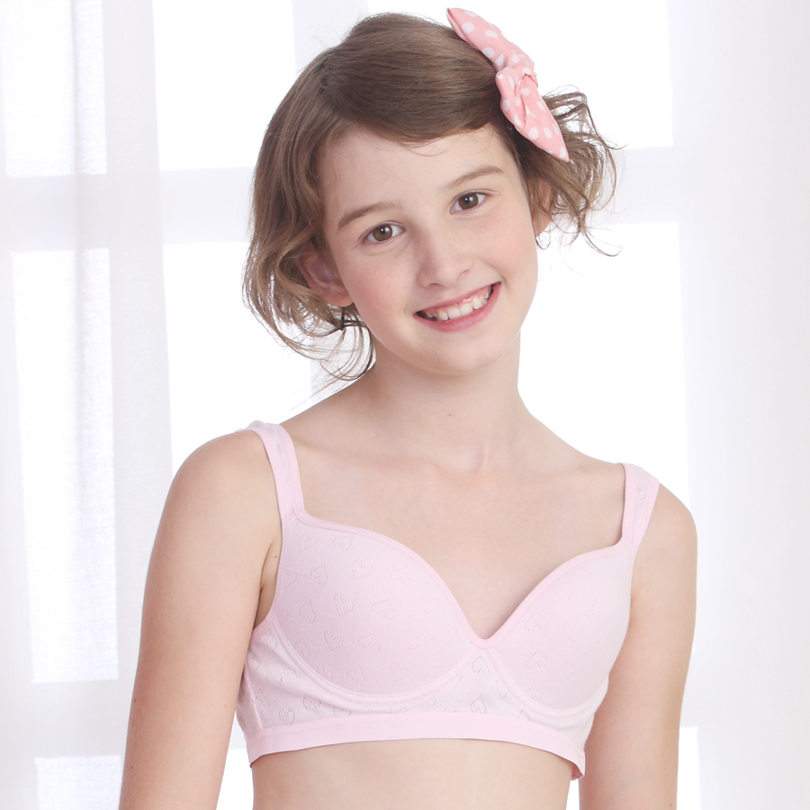 Buy Louis viv lul female child underwear 100% cotton young girl bra ls13538  in the online store Shop630571 Store at a price of 18.47 usd with delivery:  specifications, photos and customer reviews
