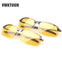 VWKTUUN Polarized Sunglasses Men Night Vision Goggles Men's Fishing Driving Glasses Male Oculos Anti-Glare Sun glasses For Men 2024 - купить недорого