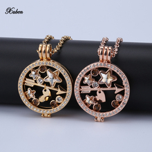 my coin necklace 33mm coins disc fashion for women fashion jewelry design 80cm europe style chain rose gold 2024 - buy cheap