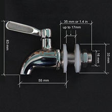 Stainless Steel Faucet Tap for Home Barrel Fermenter Wine Beer Beverage Juice Dispenser Spigot Drink Fridge 2024 - buy cheap