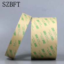 SZBFT 3M 467mp 10mm*55 M  Ultra Thin 3M 467MP 200MP Adhesive Double Sided Sticky Tape High Temp. Resist Nameplate Bond 2024 - buy cheap