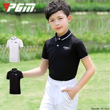 Camiseta de golf infantil respirável d0782, camiseta de manga curta para meninos, camisetas esportivas de secagem rápida para o ar livre 2024 - compre barato