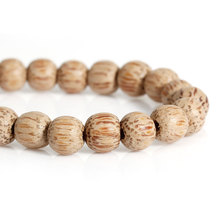 DoreenBeads Coffee Coco Wood Round Beads 8mm( 3/8"),Approx 110Pcs (B20149), yiwu 2024 - buy cheap