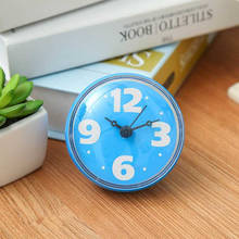 Wall Clock Mini Ornaments Fashion Accurate Bathroom Waterproof Anti Fog Pointer Refrigerator Window Mirror Suction Cup Kitchen 2024 - buy cheap