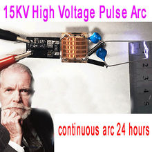 Generador de arco de pulso de alto voltaje DC 5V 7,4 V 12V a 15KV, módulo de bobina de refuerzo de encendido, 24 horas de encendedor de trabajo largo, nuevo 2024 - compra barato