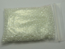 800 ceilão branco pérola contas de semente de vidro rondelle 4mm (6/0) 2024 - compre barato